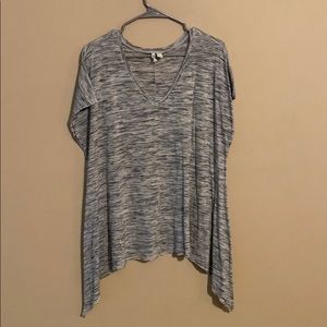 Grey heathered shirt